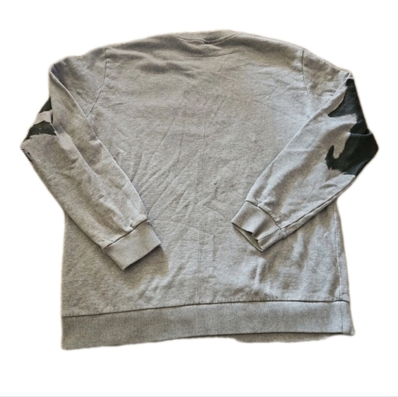 Givenchy Unisex Grey Rottweiler Print Designer Streetwear Luxury Sweatshirt M - Picture 3 of 10